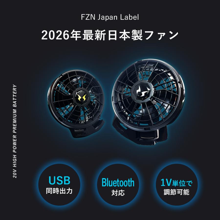 空調風神服 サンエス 2026年 日本製 ファン単品 RD9610PH RD9620PH