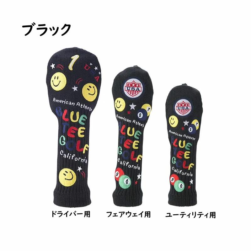 BLUE TEE GOLF（ブルーティーゴルフ） スマイルニットヘッドカバー