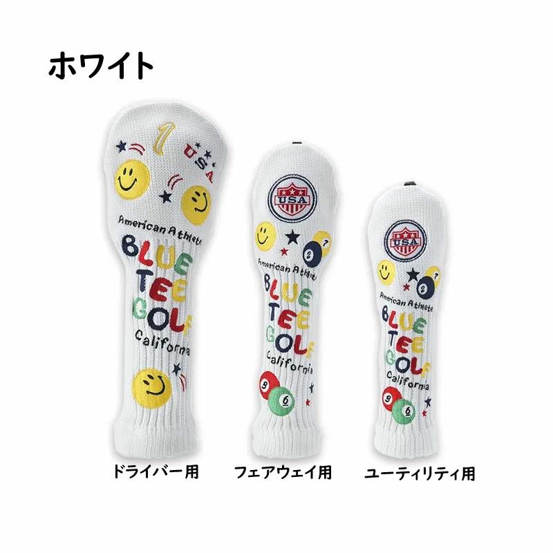 BLUE TEE GOLF（ブルーティーゴルフ） スマイルニットヘッドカバー