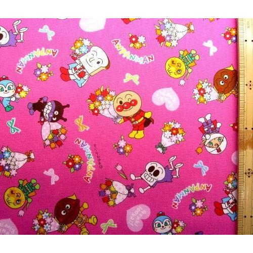 キャラクター 生地 布 アンパンマン ピンク系 柄番号８７ 21 22 オックス 綿100 生地幅 約108cm 100 36a Kk 6816 100 36a Kk 6816 手芸のピロル ヤフーshop 通販 Yahoo ショッピング