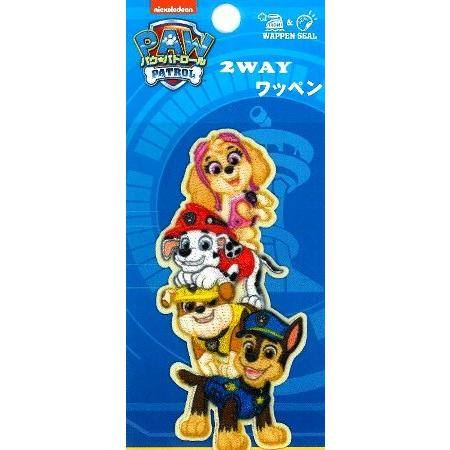 パウパトロール ◇ キャラクター 刺しゅうワッペン パウパトロール （ Paw Patrol