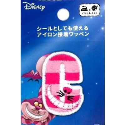 キャラクター 刺しゅう ワッペン ディズニー アルファベット ワッペン アリス チェシャ猫 ｃ Ap Kok Da 3 手芸のピロル ヤフーshop 通販 Yahoo ショッピング