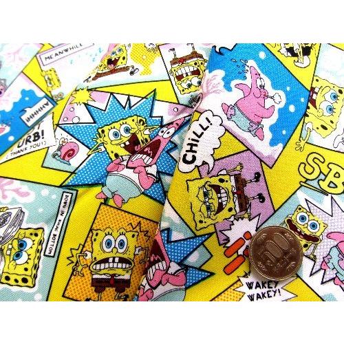 キャラクター 生地 布 スポンジボブ イエロー 柄番号１８ 21 オックス 綿100 生地幅 約108cm G 2562 1a Kk 6496 G 2562 1a Kk 6496 手芸のピロル ヤフーshop 通販 Yahoo ショッピング