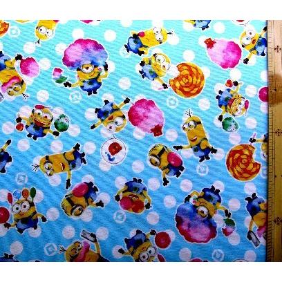 キャラクター 生地 布 ｄｍｆ ミニオン ブルー 柄番号１７ 21 オックス 綿100 生地幅 約108cm G 4168 1b Kk 6502 G 4168 1b Kk 6502 手芸のピロル ヤフーshop 通販 Yahoo ショッピング
