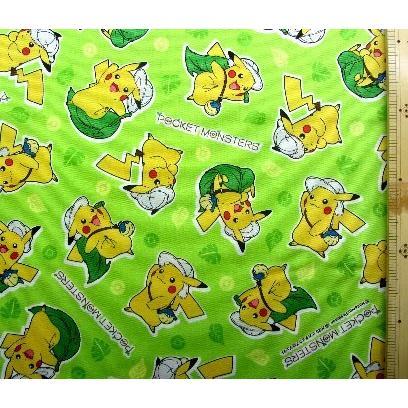 キャラクター 生地 ポケットモンスター 劇場版 ポケットモンスター ココ 黄緑 柄番号１１３ 21 オックス 布 綿100 生地幅 約108cm G 60 1a Kk 6609 手芸のピロル ヤフーshop 通販 Yahoo ショッピング
