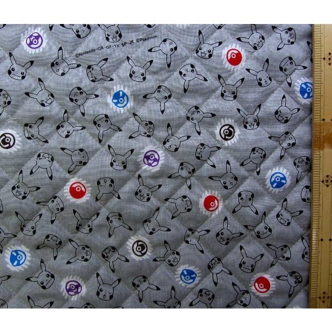 ｑ キャラクター キルティング 生地 ポケットモンスター ポケモン グレー 系 21 22 生地幅 約104cm 表地 シーチング 綿100 Gq 6101 1c Kq 5522 手芸のピロル ヤフーshop 通販 Yahoo ショッピング