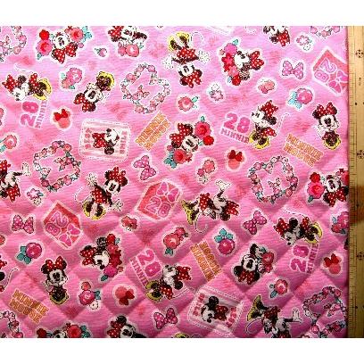 ｑ キャラクター キルティング 生地 ミニーマウス ピンク 柄番号１０４ ディズニー 21 クラフトシリーズ 生地幅 約106cm Grq 1091 1a Kq 4992 手芸のピロル ヤフーshop 通販 Yahoo ショッピング