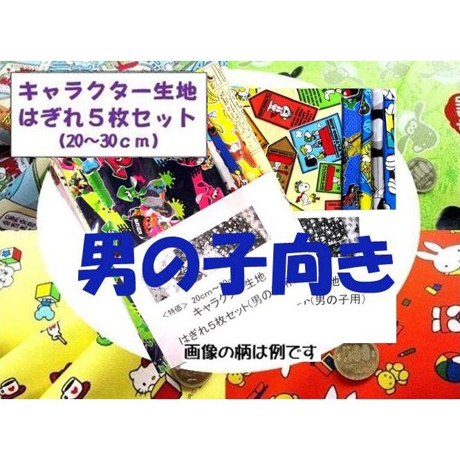 キャラクター 生地 詰め合わせ はぎれ ハギレ センチ 30センチの5枚セット 男の子向き 30 福袋 Hagire 30 Hagire 30 手芸のピロル ヤフーshop 通販 Yahoo ショッピング