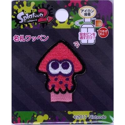 スプラトゥーン２ ワッペン 名札付け キャラクター Ing Tom001 ネオピンク ワッペン 数量は多 Www Shamir Com Mx