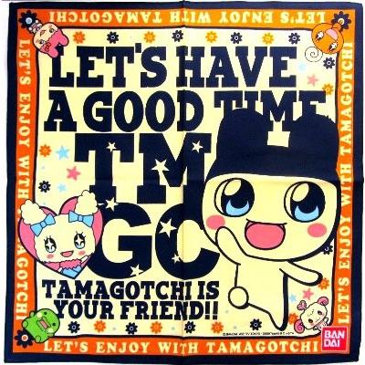 ◇ キャラクター ランチクロス たまごっち （ クリーム/紺 ）5