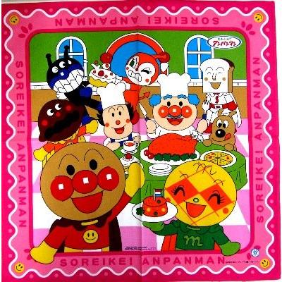 ◇ キャラクター ランチクロス アンパンマン （ パーティ ピンク