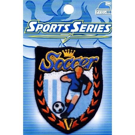 刺しゅう ワッペン スポーツ シリーズ サッカー エンブレム Pao 手芸のピロル 手芸用品と生地と雑貨のお店 通販 Yahoo ショッピング