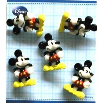 キャラクター ボタン ミッキーマウス （ 型抜き ） : 手芸のピロル
