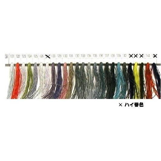 織物用絹糸です 都羽根 絹ミシン糸 色指定分 （ ＃121番 〜＃144番 ) : 手芸の