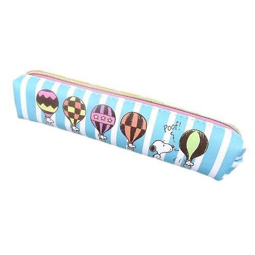 キャラクター ペンケース ペンポーチ 筆箱 スヌーピー 気球 ブルーストライプ イエロー Stn Grd 手芸のピロル ヤフーshop 通販 Yahoo ショッピング