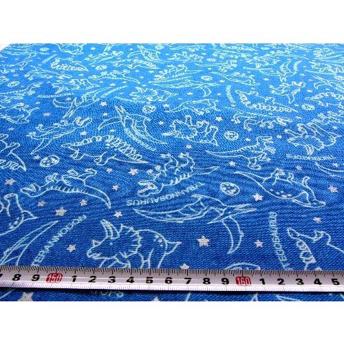 もね様オーダー】アイボリー恐竜柄x水色デニム 7点 もね様オーダー