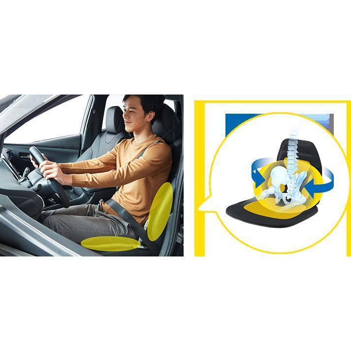 EXGEL エクスジェル シート バック クッション 車用 ハグ