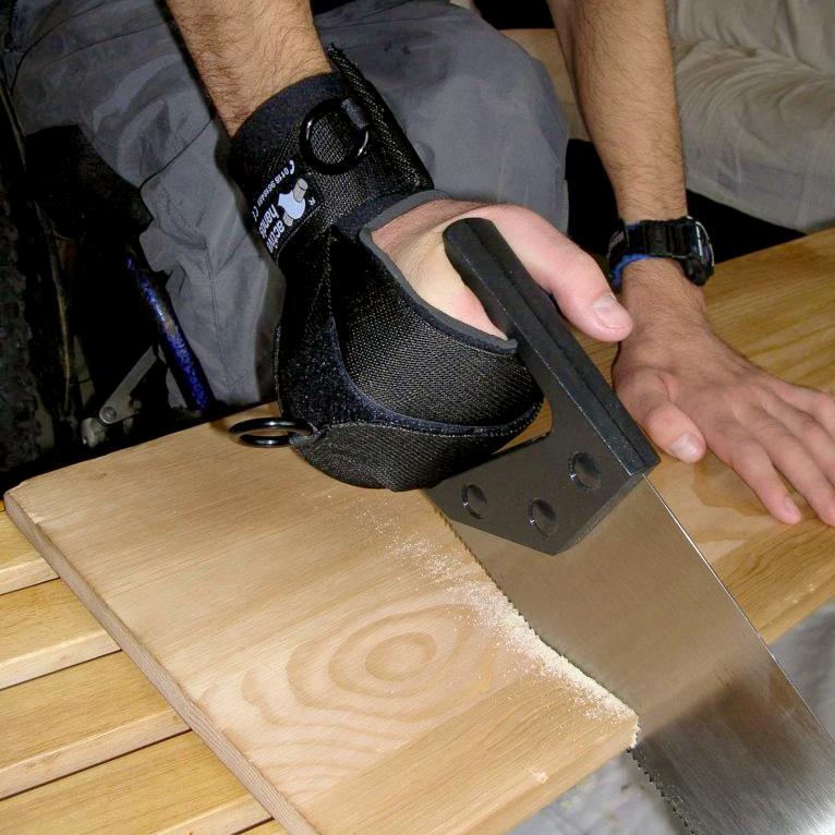 アクティブハンズ 左手用 Lサイズ 車いす 握力 グリップ 障害 手