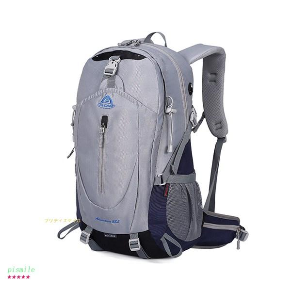 ザック 登山 38L レインカバー付き リュックサック バッグ バックパック 防水加工 大容量 リュックデイザック トレッキング 快適｜pismile｜10