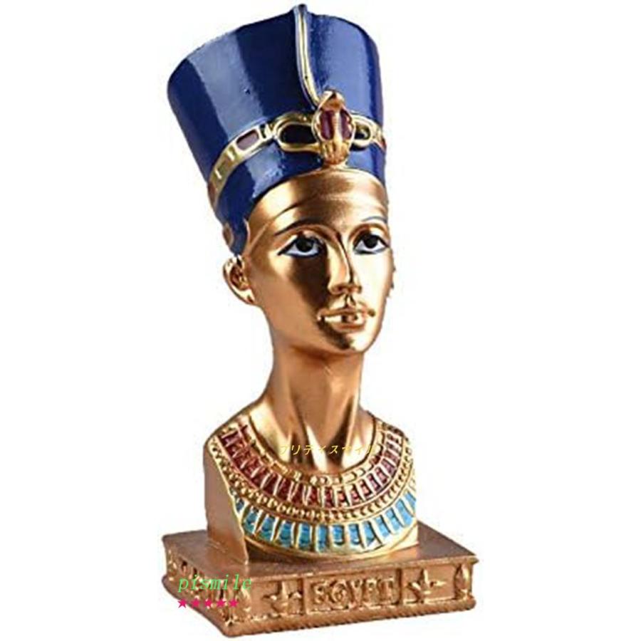 古代エジプトのファラオの彫刻の装飾合成樹脂の置物像の家の家具 古代エジプトのファラオの彫刻の装飾合成樹脂の置物像の家の家具