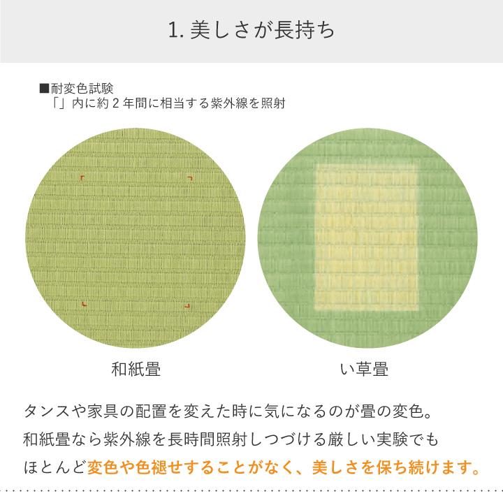 和紙畳 表替 ダイケン 江戸間 1畳単品 銀白 カラー 100a cm 176cm 国産 大建 入替 送料込 張替 縁付き 貼替 リフォーム 畳替 交換 縁あり こざ Daiken
