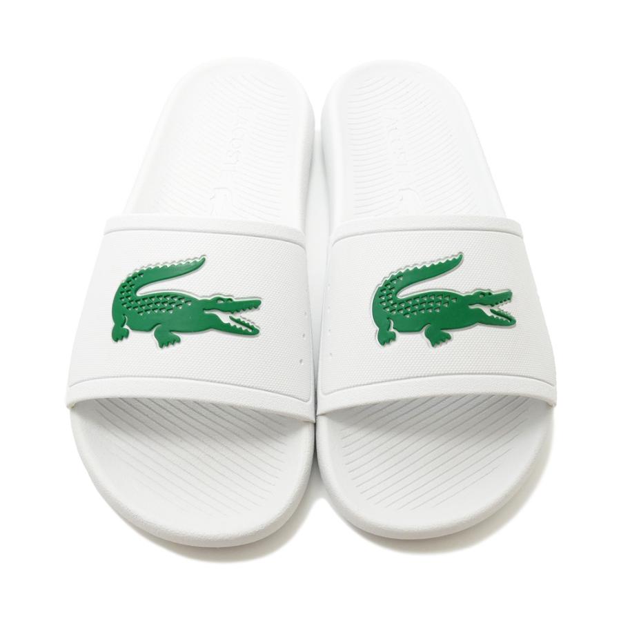 ラコステ Lacoste クロコスライド ホワイト グリーン Cma0018 0 メンズ レディース サンダル Cma0018 0 Pistacchio 通販 Yahoo ショッピング