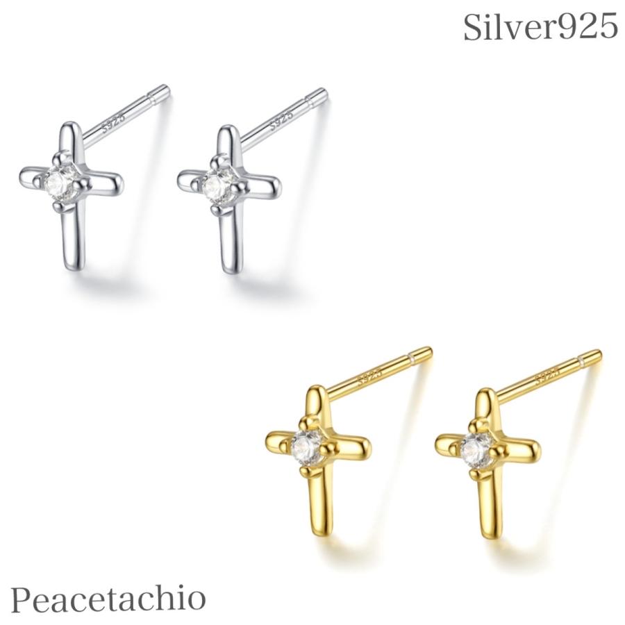 ピアス レディース アクセサリー Silver925 シルバー ゴールド 18K 