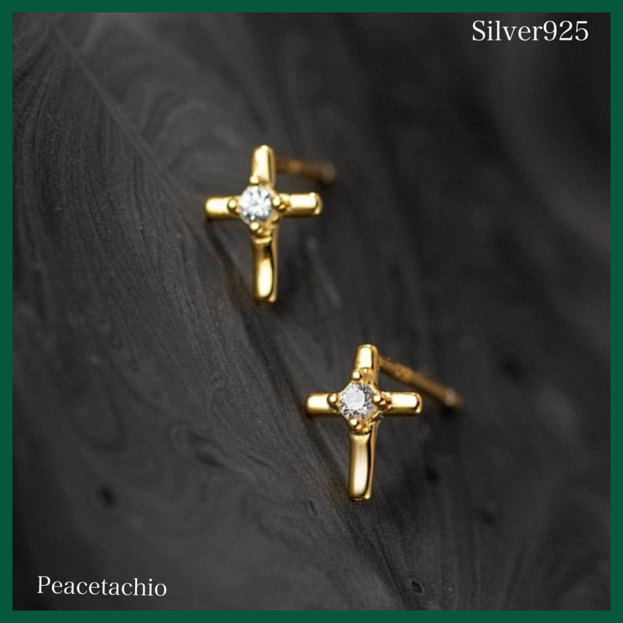ピアス レディース アクセサリー Silver925 シルバー ゴールド 18K