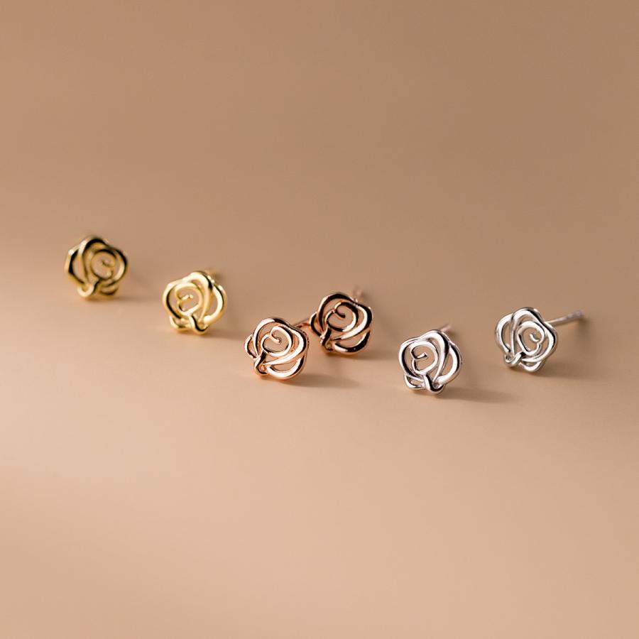 ピアス Silver925 シルバー ゴールド ピンクゴールド 18Kコーティング