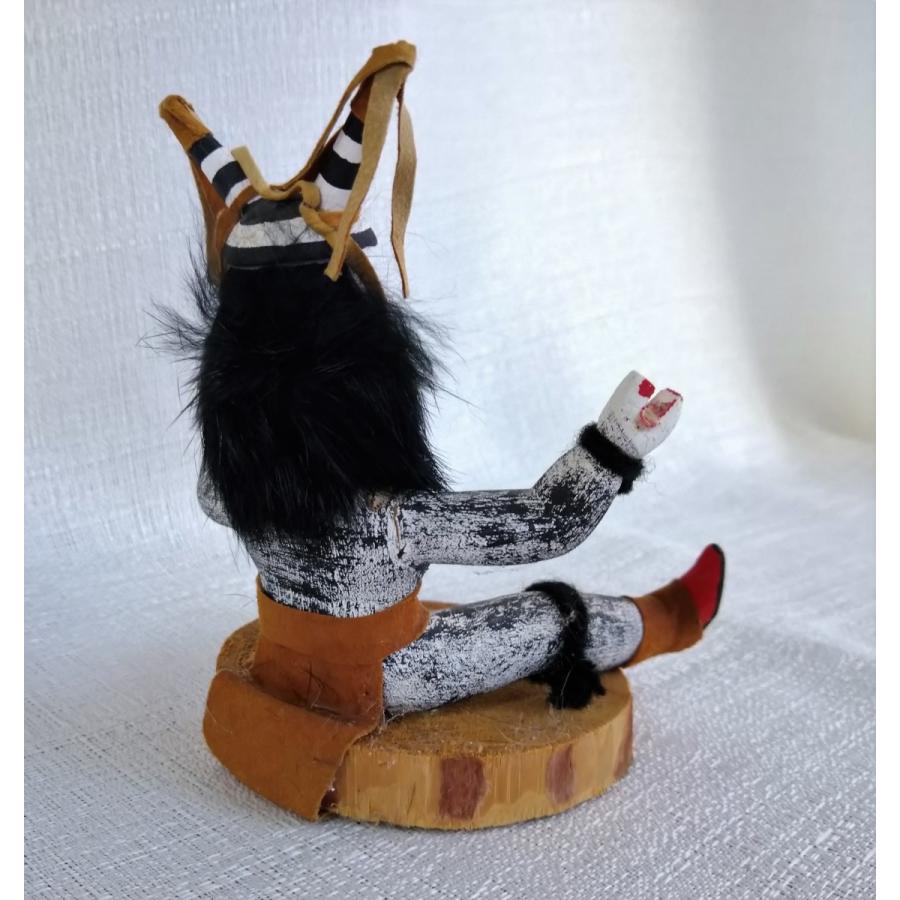 超安い ネイティブ アメリカン インディアン精霊 道化師 クラウン カチナドール 手作り 伝統工芸品 ハンドメイド 木彫り Clown Doll Kachina その他 Www Jkuat Ac Ke