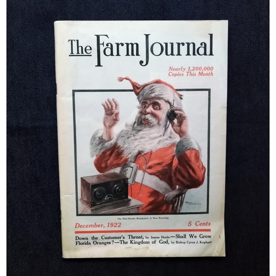 100年前のアメリカ雑誌 カントリー ライフ 農場 ファーム The Farm Journal 洋書 アンティーク広告 Frank Mckernan 表紙イラスト デザイン 2108a19 ピストルブックス Pistolbooks 通販 Yahoo ショッピング