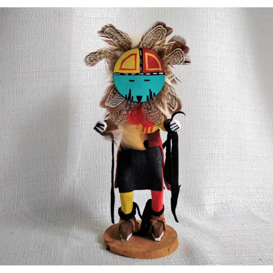 サンフェイス ネイティブ アメリカン カチナドール 太陽 インディアン 手作り Sunface Kachina Doll ハンドメイド 木彫り人形 伝統工芸品 a11 ピストルブックス Pistolbooks 通販 Yahoo ショッピング