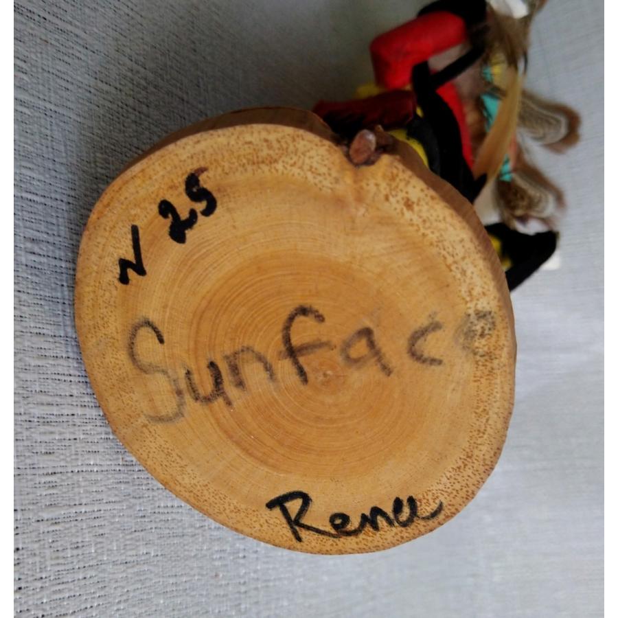 サンフェイス ネイティブ アメリカン カチナドール 太陽 インディアン 手作り Sunface Kachina Doll ハンドメイド 木彫り人形 伝統工芸品 a11 ピストルブックス Pistolbooks 通販 Yahoo ショッピング