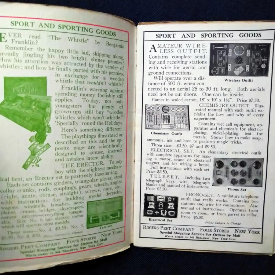 100年前 アメリカ雑誌 ボーイスカウト・キャンプ 1920年 The Ropeco