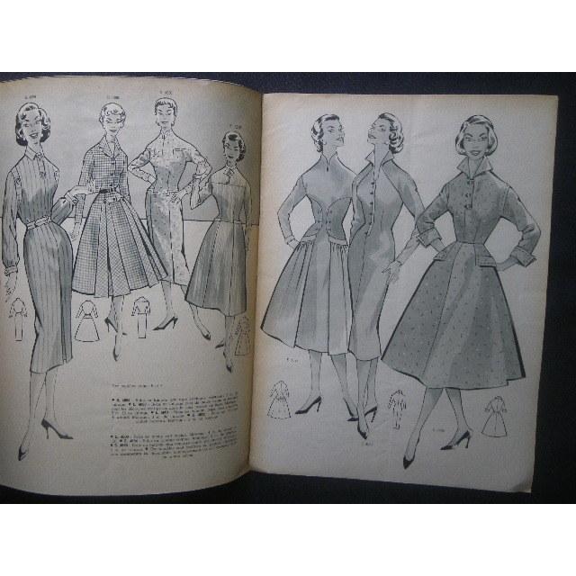 1958年 フランス モード誌 Elite De Paris La Mode Artistique レディース ファッション イラスト フィフティーズ ドレス 衣装 a24 ピストルブックス Pistolbooks 通販 Yahoo ショッピング