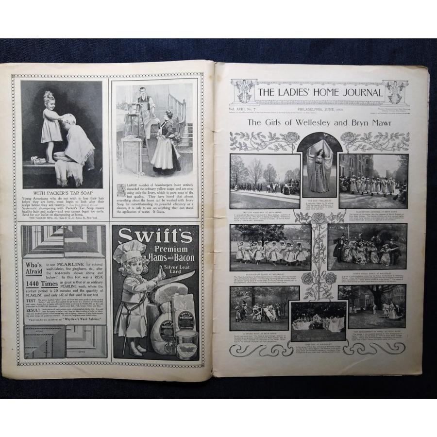 マックスフィールド・パリッシュ オリジナル表紙 1901年 The Ladies  