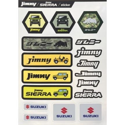 ジムニー スズキ純正 公式ノベルティ 「ステッカーシート ジムニー