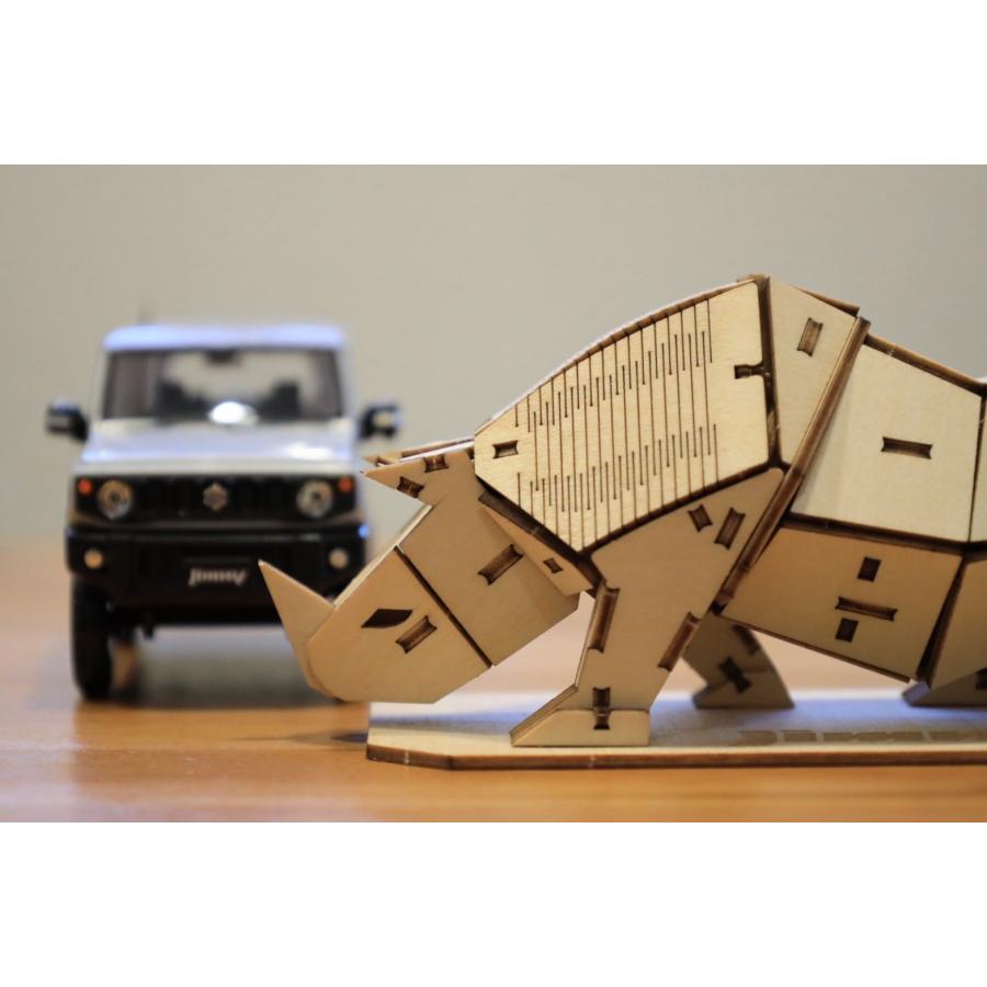 スズキ純正 公式ノベルティ 組立式木製フィギュア「ki-gu-mi ジムニー