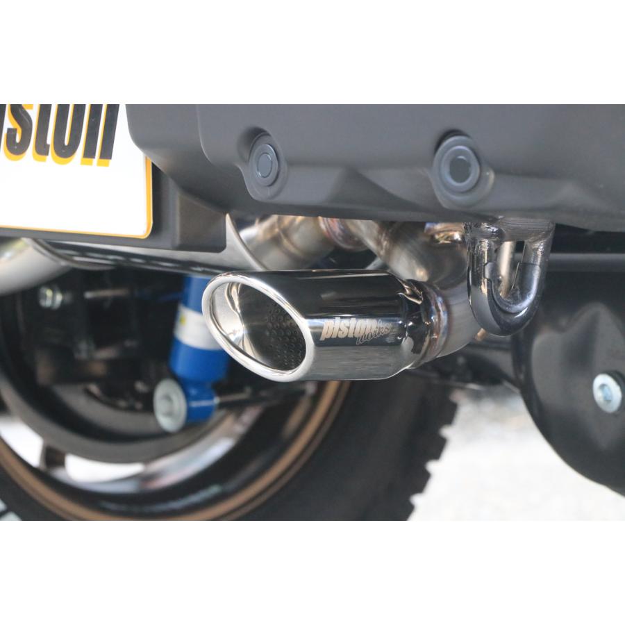 ジムニーシエラ　マフラー 5ZIGEN ジムニー/シエラ/ノマド全車適合 PISTON WORKS