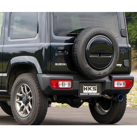 HKS スーパーターボマフラー ジムニー JB64W HKS JB64ジムニー HKS スーパーターボマフラー 純正バンパー対応
