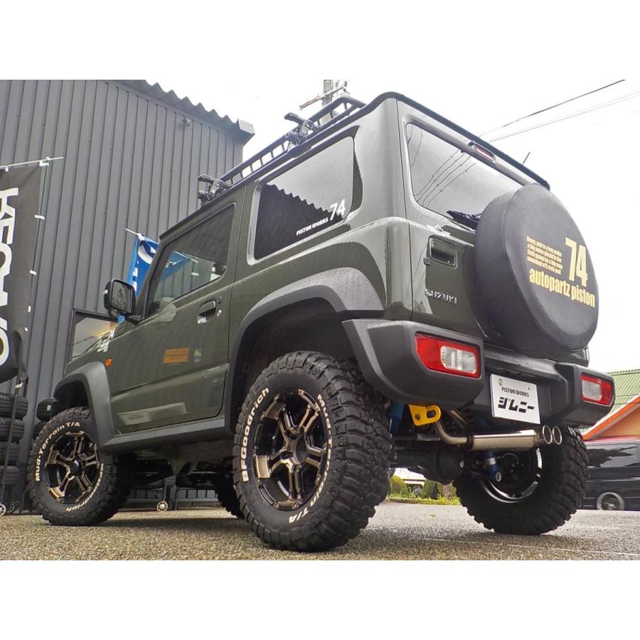 5ZIGEN JB74Wジムニーシエラ純正バンパー対応マフラー SPダブル 5ZIGEN JB74Wジムニーシエラ純正バンパー対応マフラー SPダブル