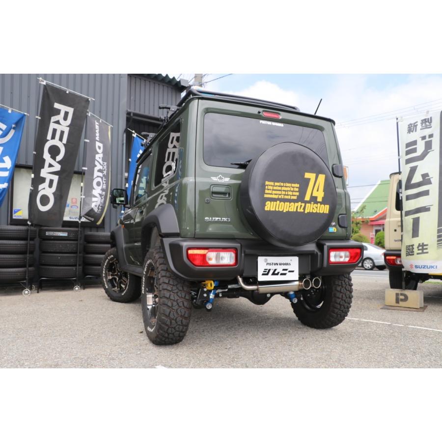 5ZIGEN JB74Wジムニーシエラ純正バンパー対応マフラー SPダブル 5ZIGEN JB74Wジムニーシエラ純正バンパー対応マフラー SPダブル