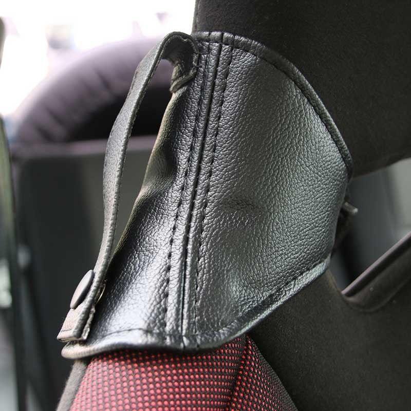 革帯黒のオイルタッチレザー 時計バンド スコッチガード 牛革型押し ブラック | 時計バンド