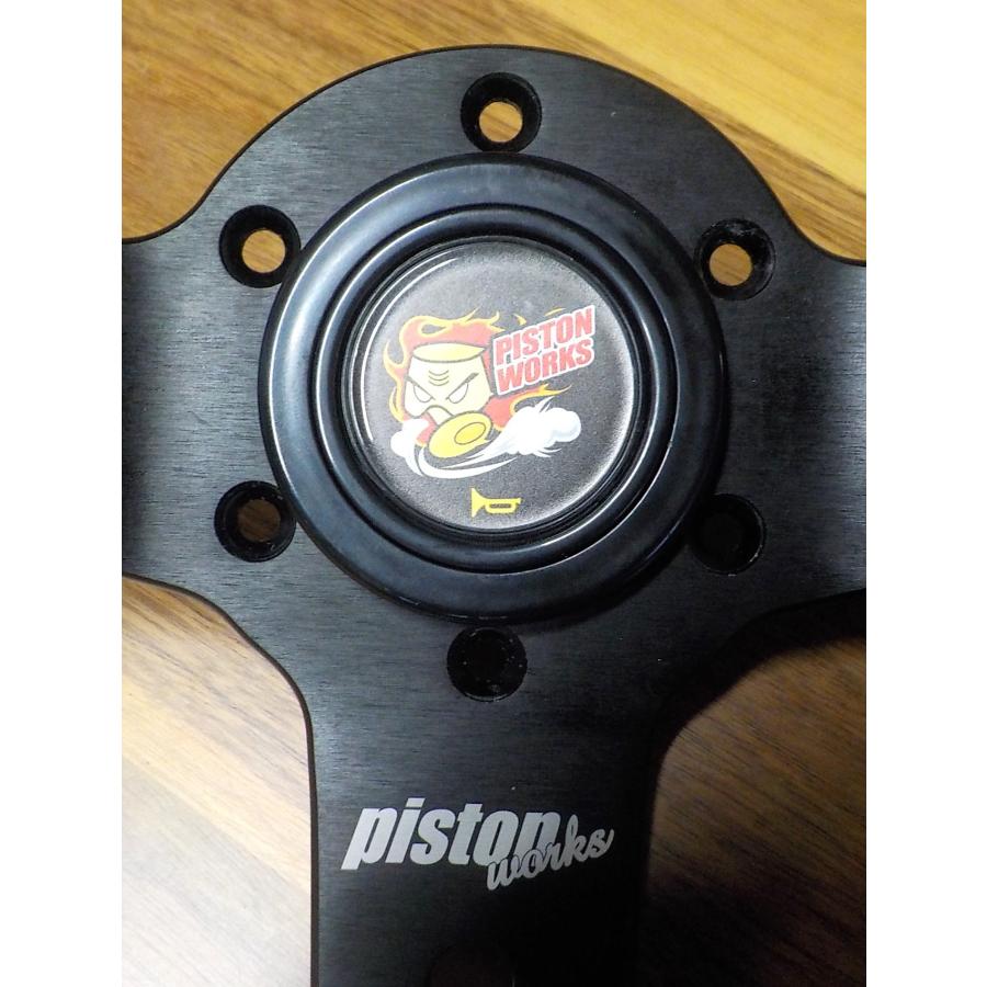 JURAN PISTONWORKSステアリング ディンプルレザー 35Φ 65mm