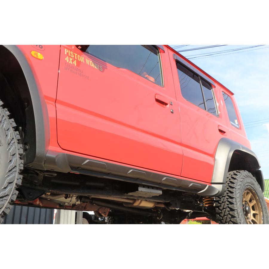 乗降時ストレス軽減 ジムニーノマドJC74W専用薄型サイドシル