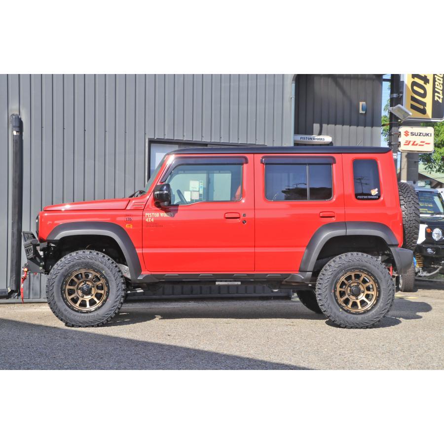 乗降時ストレス軽減 ジムニーノマドJC74W専用薄型サイドシル