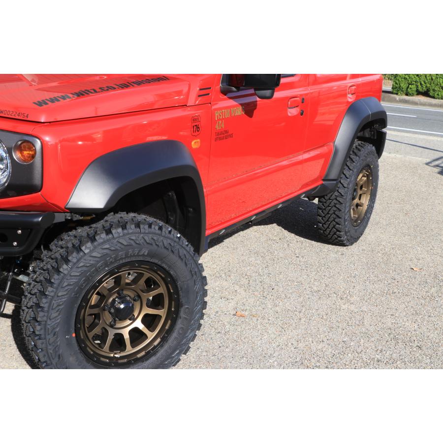 乗降時ストレス軽減 ジムニーノマドJC74W専用薄型サイドシル