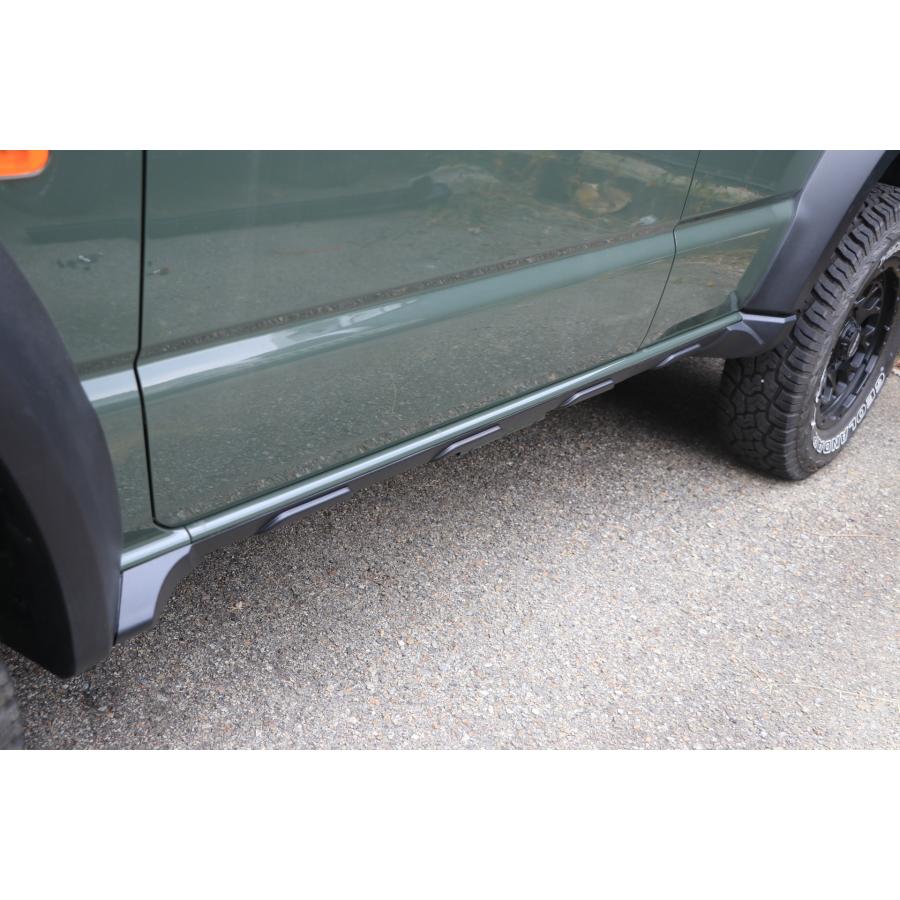 乗降時ストレス軽減 ジムニーノマドJC74W専用薄型サイドシル