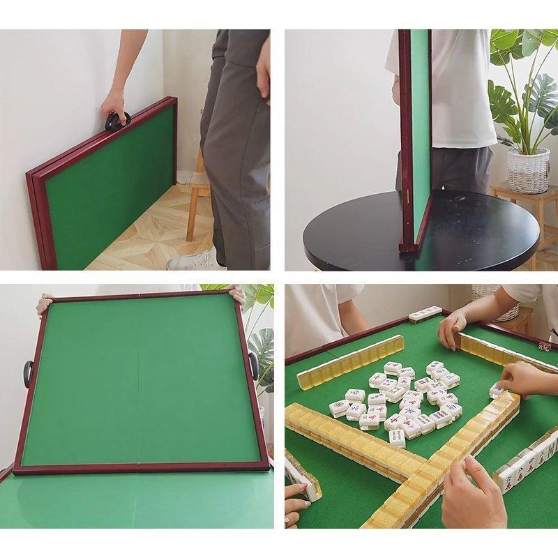 麻雀卓 折りたたみ 木 80cm 88cm 大きいサイズ 手打ち 家庭用 簡単 折りたたみ卓 麻雀マット 軽量 持ち運び 携帯用 旅行 ミニサイズ 麻雀テーブル 麻雀卓 折りたたみ 80cm 88cm 大きいサイズ 手打ち 家庭用 簡単 折りたたみ卓 麻雀マット 軽量 持ち運び 携帯用 旅行 約