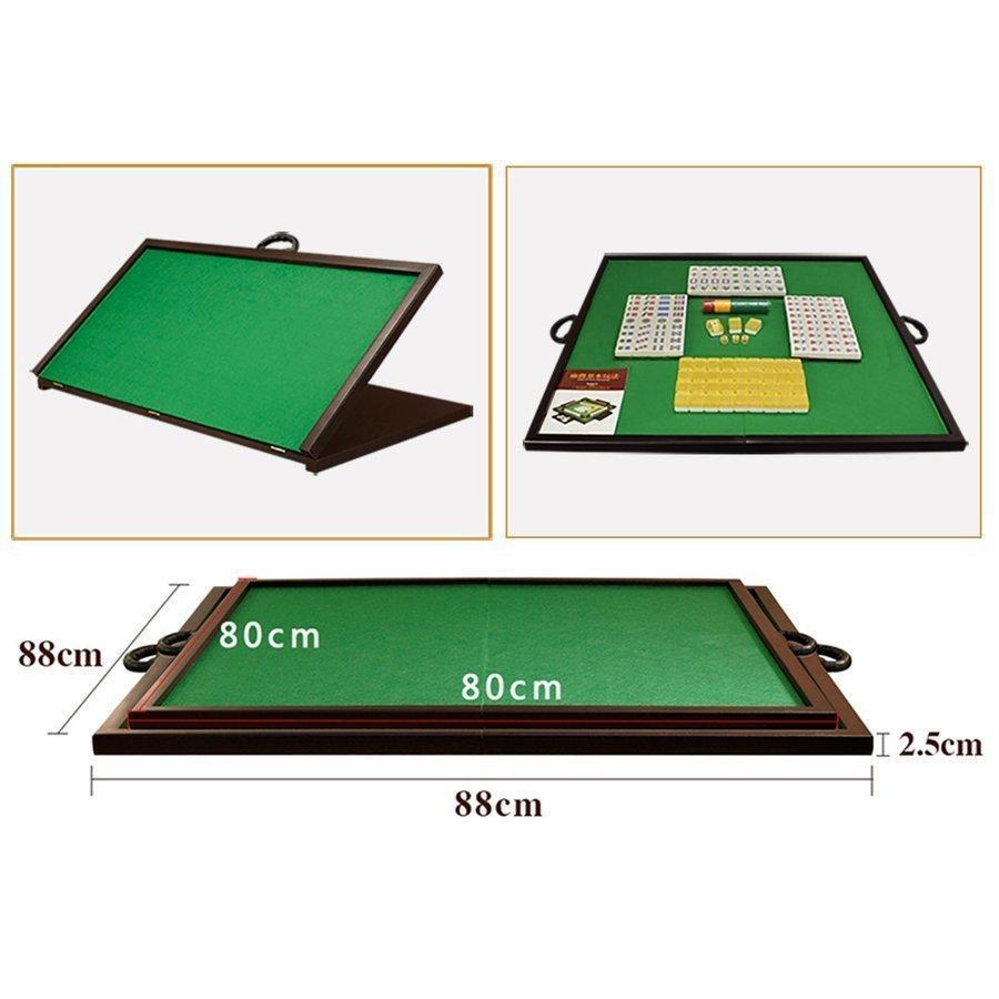 麻雀卓 折りたたみ 木 80cm 88cm 大きいサイズ 手打ち 家庭用 簡単 折りたたみ卓 麻雀マット 軽量 持ち運び 携帯用 旅行 ミニサイズ 麻雀テーブル 麻雀卓 折りたたみ 80cm 88cm 大きいサイズ 手打ち 家庭用 簡単 折りたたみ卓 麻雀マット 軽量 持ち運び 携帯用 旅行 約